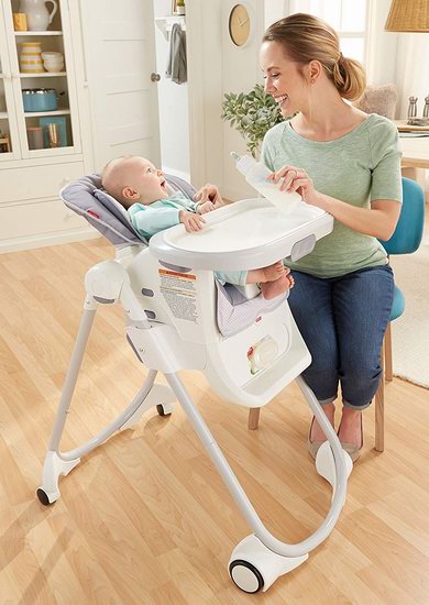  历史新低！Fisher-Price 费雪 Total Clean 4合一 成长型婴幼儿 高脚餐椅5.3折 89.99加元包邮！