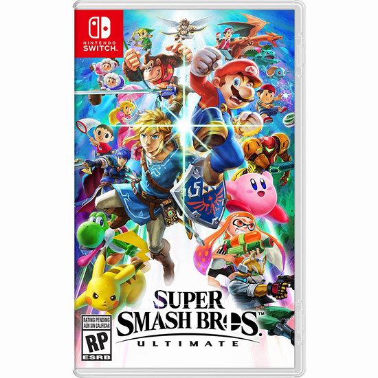  新品预售！《Super Smash Bros Ultimate 任天堂明星大乱斗 特别版》Switch版 64.95加元包邮！