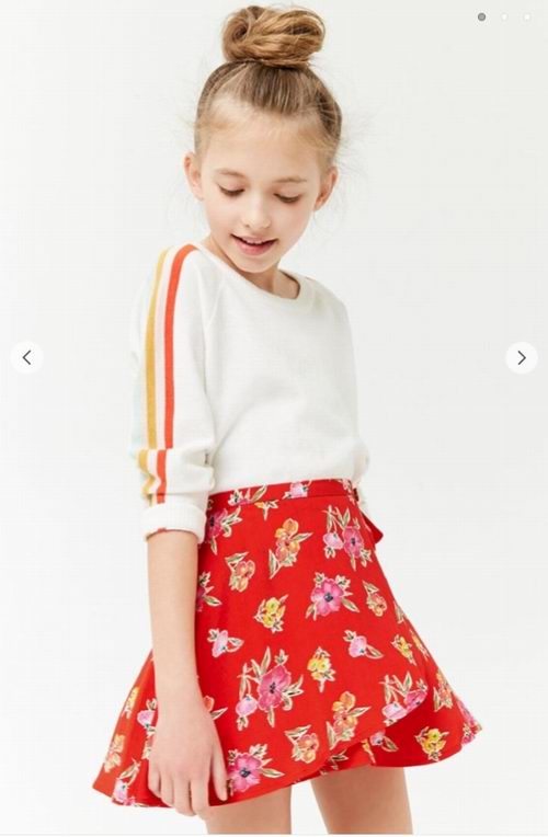  Forever 21 超可爱女童连衣裙、卫衣、短裙、上衣 5折+额外6折优惠！