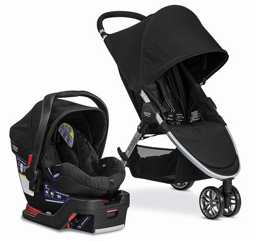  近史低价！Britax S08366700 2017 成长型婴儿推车+汽车安全提篮 399.99加元包邮