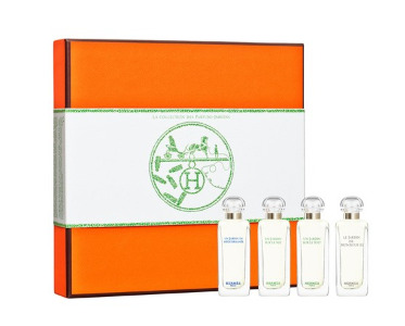  Hermes 爱马仕 花园系列香水迷你超值套装 58加元 ，送人自用均可