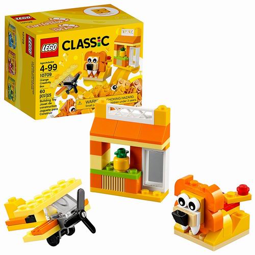 橙色款 LEGO 乐高  10709 经典创意积木盒 5.7折 4加元！