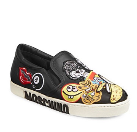  Moschino Patches女士一脚蹬  297.5加元（7码），原价 595加元，包邮
