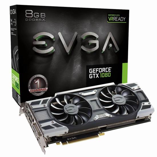  历史新低！EVGA GeForce GTX 1080 GAMING ACX 3.0 旗舰版 游戏显卡6折 604.99加元包邮！会员专享！