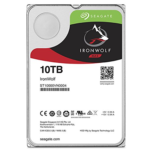  历史新低！Seagate 希捷 IronWolf 酷狼 ST10000VN0004 10TB NAS网络存储专用硬盘5.7折 352.99加元包邮！