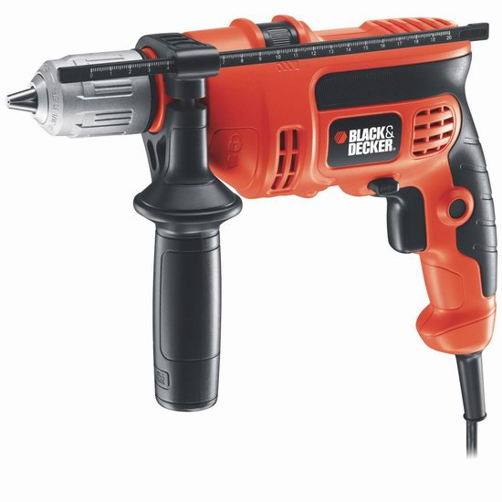  BLACK + DECKER 百得 DR670 1/2英寸 6.0安培电锤钻 58.39加元包邮！