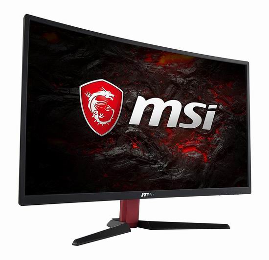  MSI Optix G27C2 27英寸 曲面电竞显示器 280.99加元限量特卖并包邮！