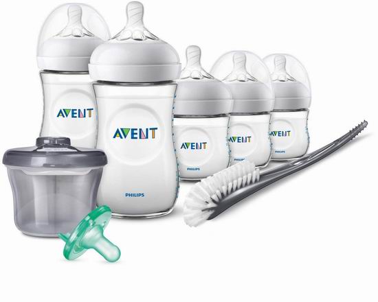 历史新低！Philips 飞利浦 Avent 新安怡 Natural SCD206/02 宽口径自然原生奶瓶 新生儿套装5.3折 31.5加元包邮！