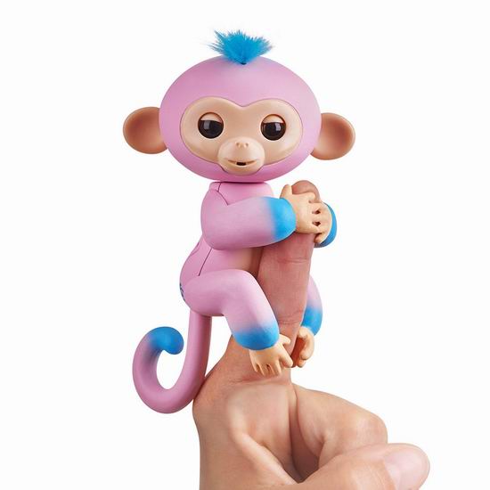  销量冠军！WowWee Fingerlings 2Tone 互动指尖宠物 手指猴5.6折 11.19加元清仓！