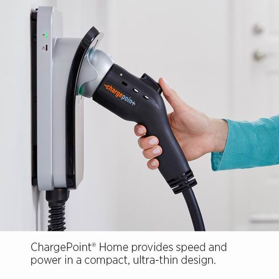  历史最低价！ChargePoint Home Wi-Fi 32A 电动汽车 家用智能充电器 839.2加元包邮！