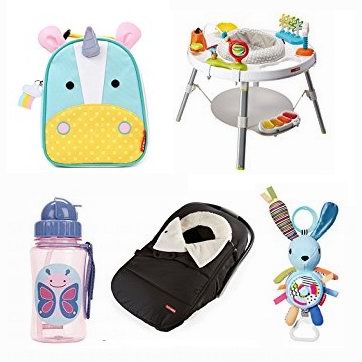  金盒头条：精选 Skip Hop 婴幼儿游戏椅、小书包、妈妈包、餐具、水杯、小玩具、保暖袋等5.6折起！