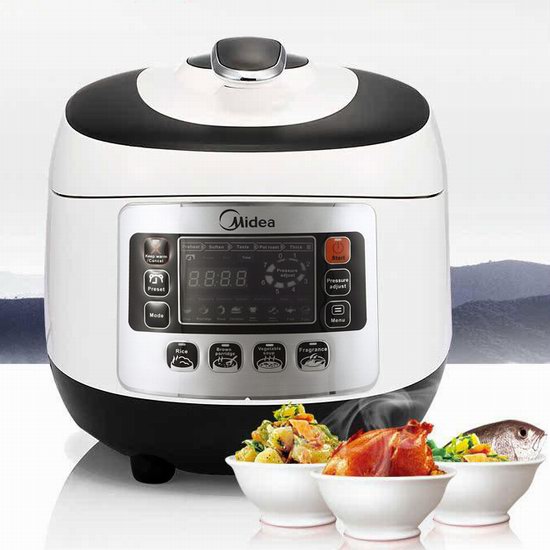  独家！Midea 美的 ES-5033 太极煲 一锅双胆 超豪华智能电压力锅5.6折 94.98加元包邮！