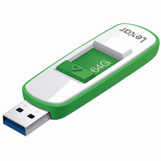  历史新低！Lexar 雷克沙 JumpDrive S75 USB 3.0 64GB 高速U盘/闪存盘5.1折 14.99加元！