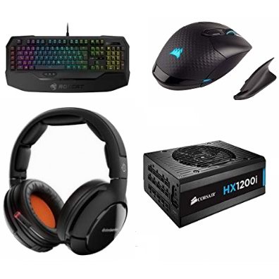  金盒头条：精选 Corsair、ROCCAT、SteelSeries 等品牌游戏键盘、鼠标、耳机、鼠标垫等4.1折起！