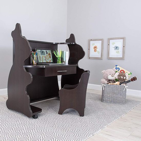  超级白菜！Ace Baby Furniture 高度可调 可移动 儿童书桌+椅子套装0.7折 51.99加元包邮！