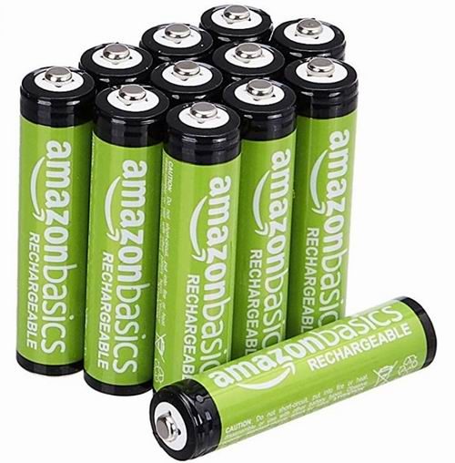  史低价！AmazonBasics AAA 800 mAh 可充电镍氢电池12只装  13.3加元！