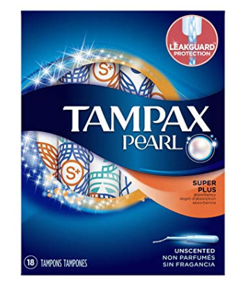  Tampax 丹碧丝 Pearl Plastic 珍珠系列卫生棉条18支 2.78加元，原价 4.99加元