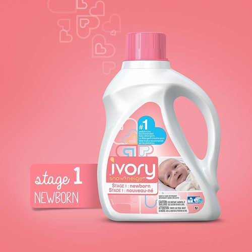  给宝宝最好的呵护！Ivory 加拿大新生儿洗衣液 13.97加元（ 2.95 L ），原价 18.99加元