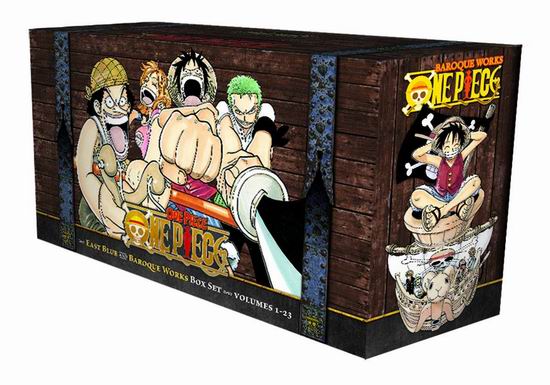  《One Piece Box Set: East Blue and Baroque Works 海贼王漫画系列》1-23卷套装6折 143.99加元包邮！