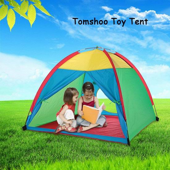  TOMSHOO 便携式儿童游戏帐篷 39.09加元包邮！