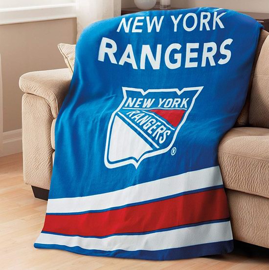  Sunbeam NHL 冰球联盟 New York Rangers 多用途保暖电热毯4.6折 32.28加元！冬季看剧暖身护膝必备！