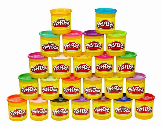  Play-Doh 培乐多 橡皮彩泥24色超值装 15加元（原价 21.78加元）
