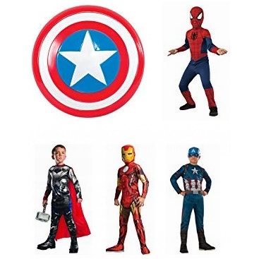  金盒头条：精选98款 Hasbro Marvel 漫威系列 万圣节服饰、玩具、面具等4.2折起！售价低至11.2加元！