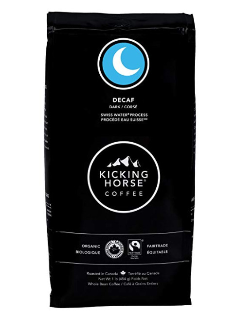  Kicking Horse Coffee 踢马 不含咖啡因 有机烘焙咖啡豆（1磅） 9.49加元！