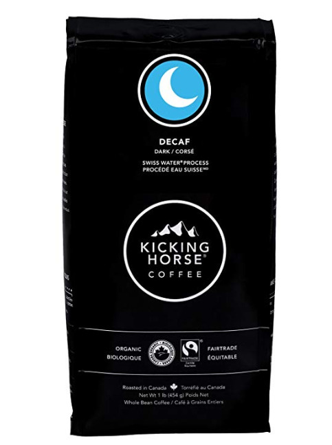  Kicking Horse Coffee 踢马 不含咖啡因 有机烘焙咖啡豆（1磅） 10.44加元（原价 15.19加元）