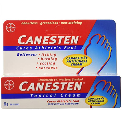  Bayer 德国拜耳 Canesten 脚气灰指甲抗真菌软膏 11加元（原价 14.48加元）