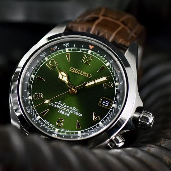  手慢断货！历史新低！网红爆款 Seiko 日本精工 Alpinist SARB017 男士自动机械腕表/手表6.3折 466.5加元包邮！