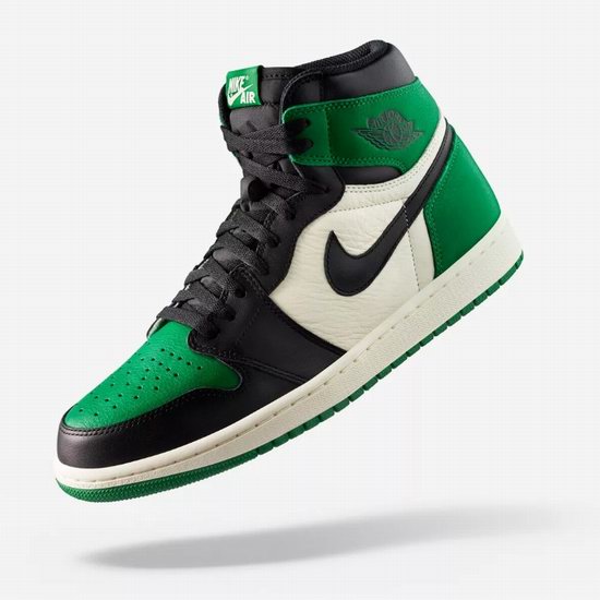  速抢！新品发售！Nike 耐克 Air Jordan 1 绿/紫脚趾 成人儿童运动鞋 140加元起！