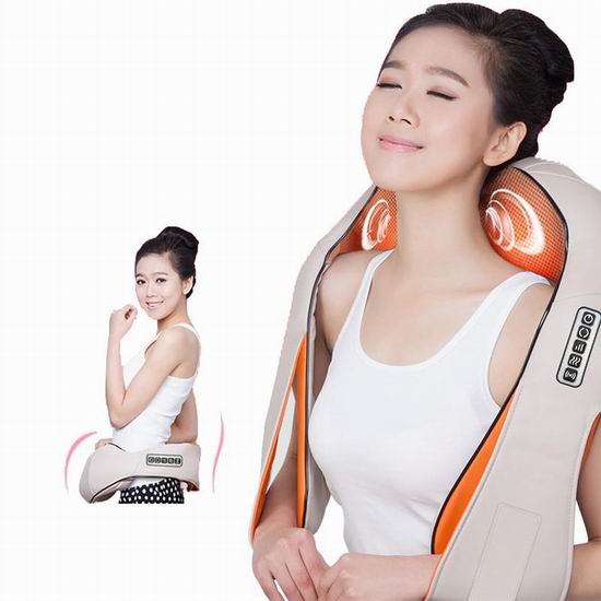  历史新低！Inspired Home Living 红外加热 肩颈按摩披肩5.1折 30.45加元包邮！