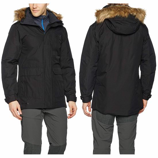  手慢无！Helly Hansen Dubliner 男士黑色 连帽防寒服（S码）2.9折 112.42加元清仓并包邮！