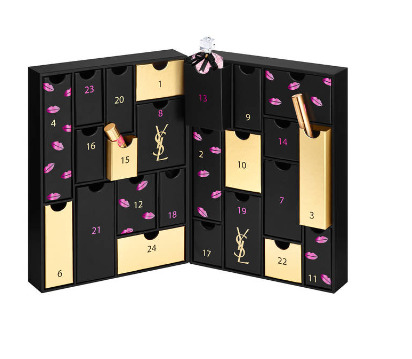  速抢！YSL 圣诞美容日历上市 售价 380加元，含2件正装（明彩笔2号及指甲油8号）