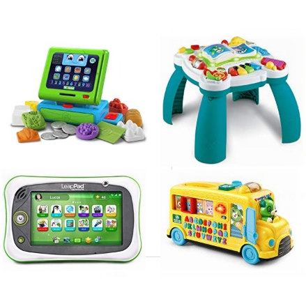  金盒头条：精选 Leapfrog 跳蛙 儿童学习平板电脑、配套软件、玩具桌、益智玩具等6.4折起！