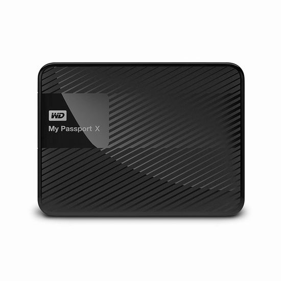  金盒头条：历史新低！WD 西数 My Passport X 2.5英寸 2TB 超便携移动硬盘5.1折 76.99加元包邮！