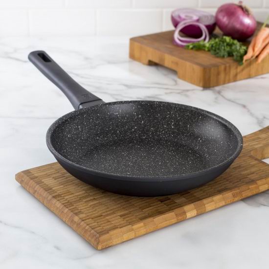  ZWILLING J.A.HENCKELS 双立人 Marquina Plus 超耐用花岗岩涂层不粘底炒锅/煎锅 39.99加元起！3款大小可选！适合中国人炒菜！