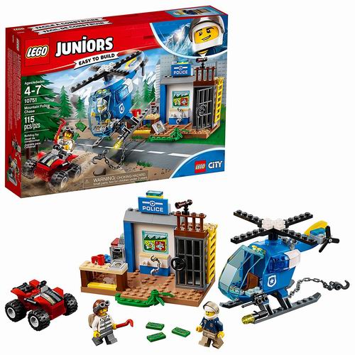  历史新低！LEGO 乐高 Juniors 10751 警察山地大追击115块 16.99加元，原价 24.99加元