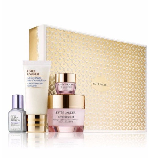  Estee Lauder 雅诗兰黛 Lift & Firm 弹性紧实柔肤系列+小银瓶4件套 102加元（原价122加元）+送价值222加元大礼包！