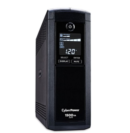  销量冠军！CyberPower CP1500AVRLCD  UPS 1500VA/900W 12插座不间断电源 149.99加元，原价 211.99加元，包邮