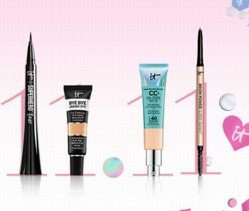  双十一特惠！it Cosmetics 全场彩妆护肤4折起特卖，入CC霜、眼部遮瑕、化妆刷