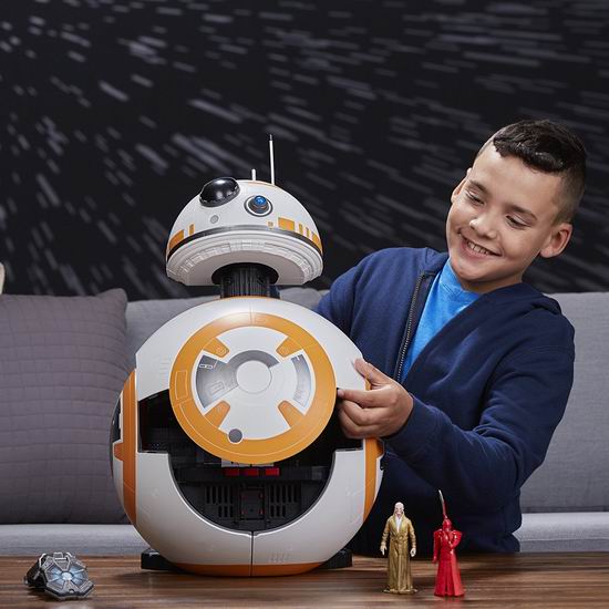  超级白菜！Star Wars 星球大战 Force Link BB-8 机器人大型玩具套装1.5折 44.67加元包邮！