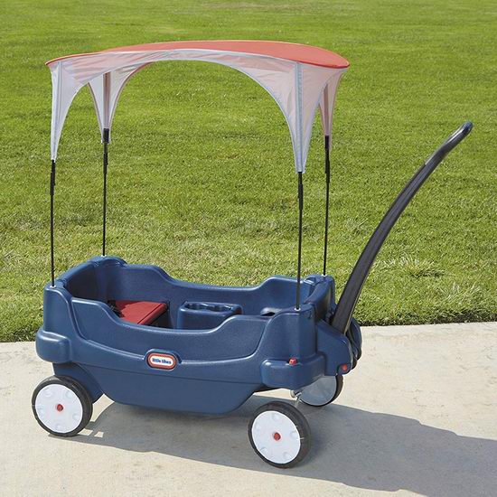  历史新低！Little Tikes 小泰克 豪华儿童双人 四轮拖车3.4折 64.44加元包邮！