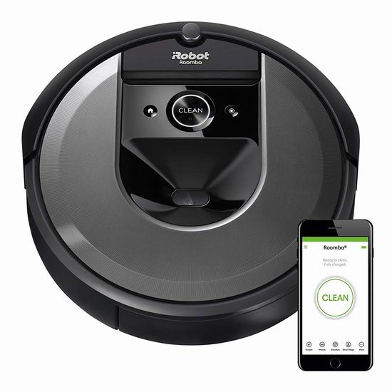  历史最低价！iRobot Roomba i7 Wi-Fi 顶级智能扫地机器人7.3折 549.99加元包邮！