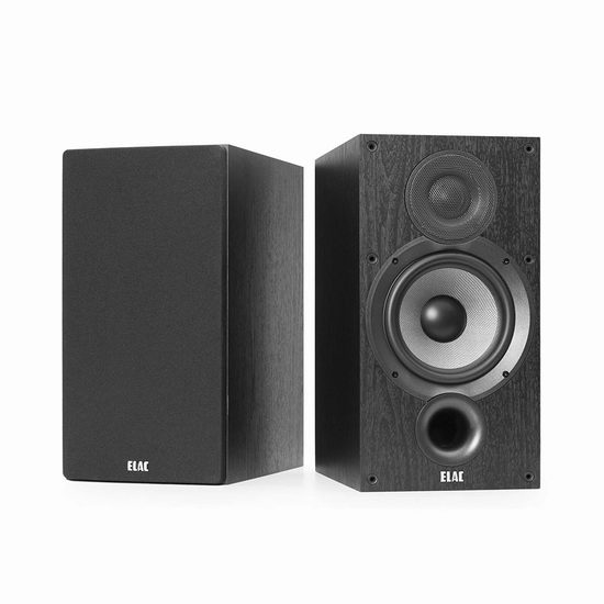  ELAC Debut 2.0 B6.2 6.5英寸书架式音箱（1对）6折 299.99加元包邮！