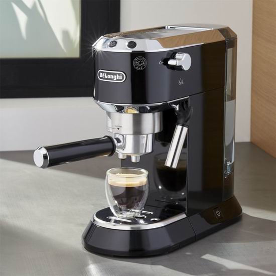  DeLonghi 德龙 EC680 Dedica 超薄机身 泵压式咖啡机6.5折 245.99加元包邮！
