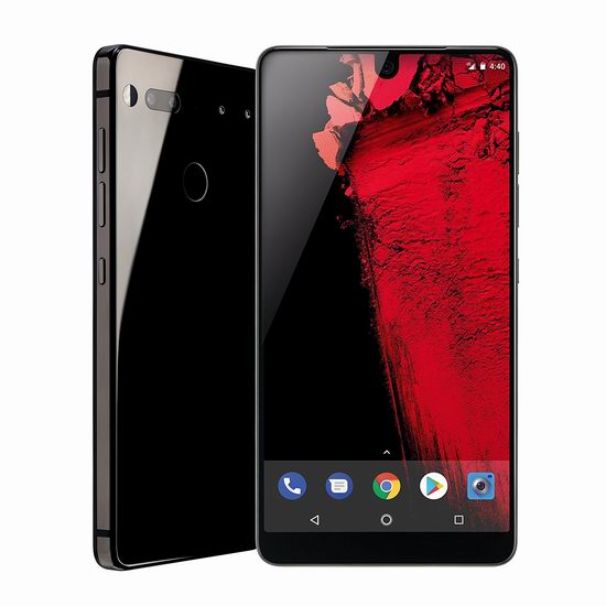  Essential Phone 128GB 5.7寸 陶瓷钛合金 全面屏 解锁版智能手机 389.99加元包邮！