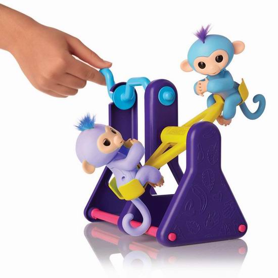  金盒头条：历史新低！精选多款 WowWee Fingerlings 互动指尖宠物/手指猴5折 10加元起！