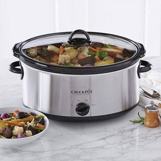  黑五专享：历史新低！Crock-Pot SCV700SS 7夸脱不锈钢慢炖锅3.8折 19.98加元清仓！